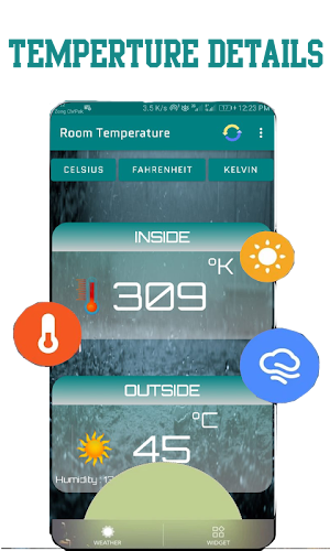 Digital Thermometer For Room Temperature Screenshot 1