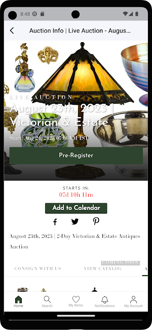 McLaren Auction Screenshot 1