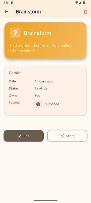 LifeRewinder Screenshot 1