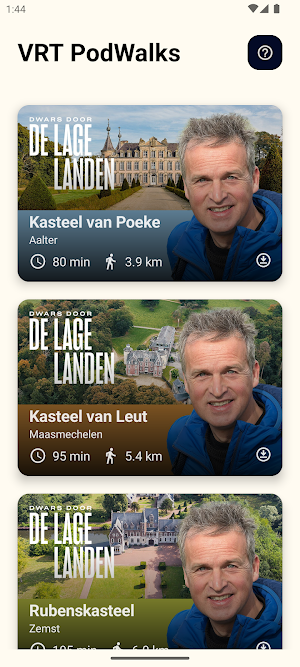 VRT PodWalks Screenshot 1