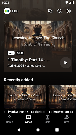 FBC Reidsville Screenshot 1