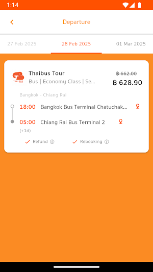 Thaibus Tour Screenshot 2