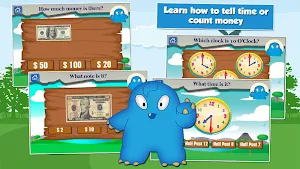 Monster Kid 2nd Grade Games Screenshot 2