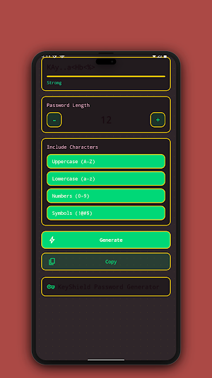 Password Generator Net Elk Ash Screenshot 0