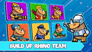 Merge Rhino - Zombies Defense Screenshot 0