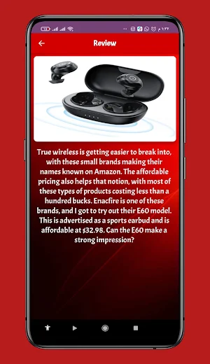 Enacfire E60 Earbuds Guide Screenshot 2