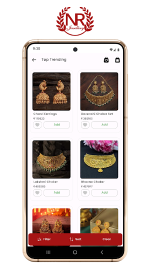 NR Jewellery Screenshot 1