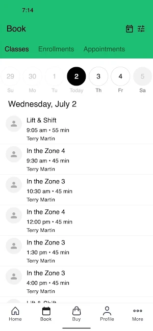 Wor Fitness Club Screenshot 1