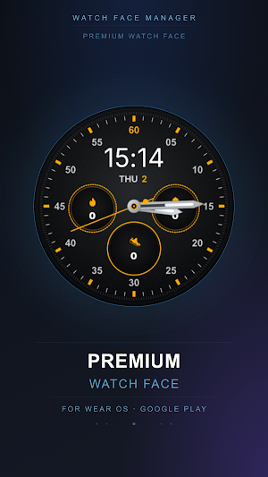 Crimson Pulse Watch Face Screenshot 3