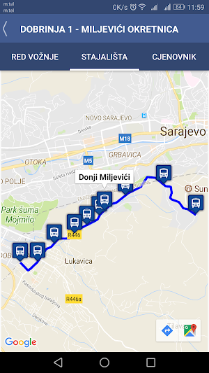 SatBUS Istočno Sarajevo Screenshot 2