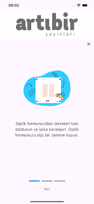 Artıbir Optik Okuma screenshot 7