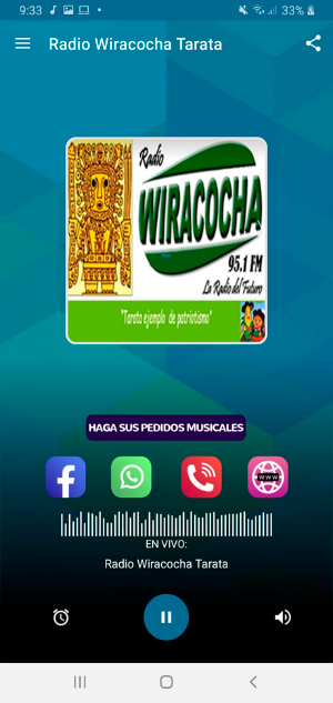 Radio Wiracocha Tarata Screenshot 0