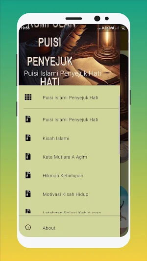 Puisi Islami Penyejuk Hati Screenshot 2