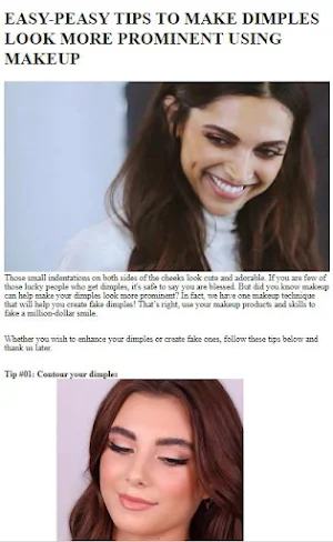 How to Get Dimples Naturally Screenshot 3