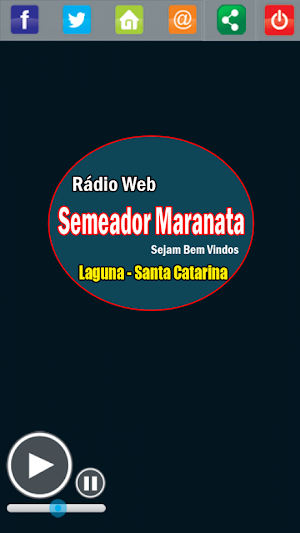 Web Rádio SemeadorMaranata Web Screenshot 0