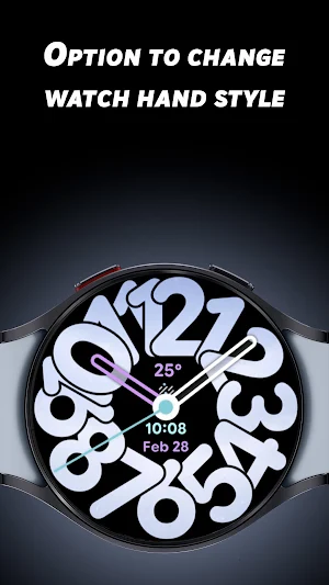 Weather Nums - Watch face Screenshot 2