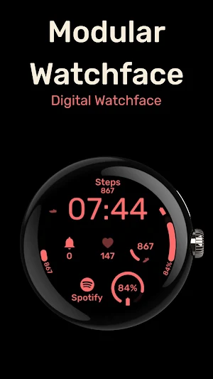 Modular - Wear OS Watchface Screenshot 0
