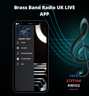 Brass Band Radio UK LIVE APP Screenshot 0
