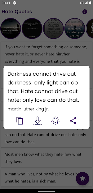 Hate Quotes and Sayings Screenshot 2