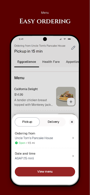 Uncle Tom's Pancake House Screenshot 2