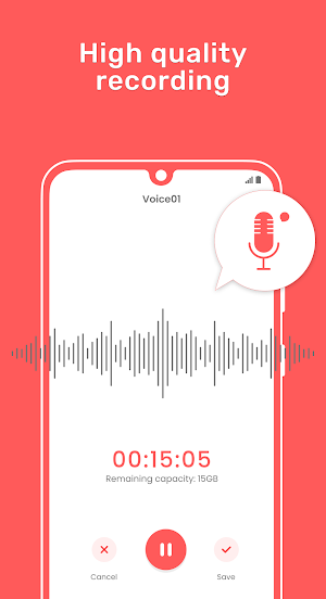 Voice Recorder - Easy Recording Screenshot 1