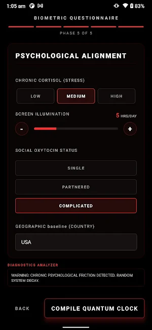 Mortal X: AI Death Clock Screenshot 1