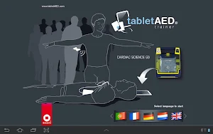 TabletAED trainer Cardiac ScG3 Screenshot 1