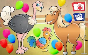 Kids Puzzle - learn 82 animals Screenshot 2
