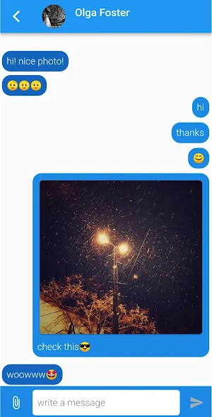 Social App Demo Screenshot 2