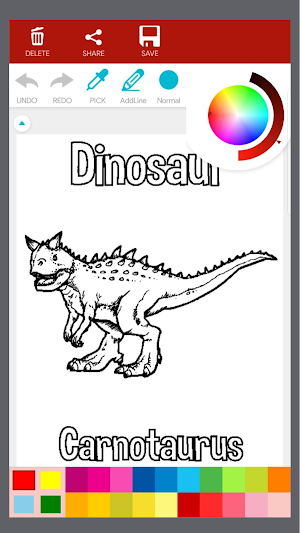 Jurassic Dino Coloring Book Screenshot 1