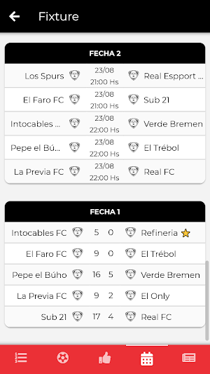 Torneos Carioca Screenshot 3