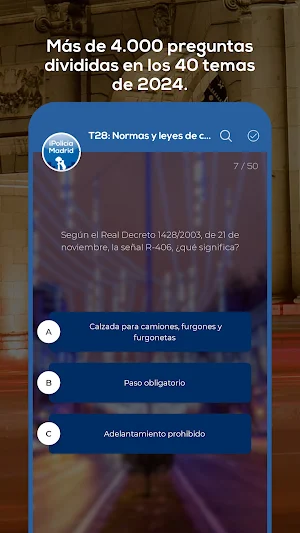 iPolicíaMadrid - Oposiciones Screenshot 3