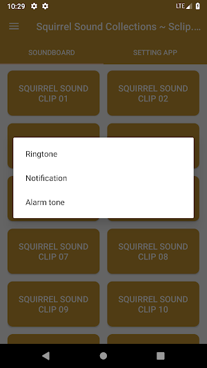 Squirrel Call Sound Collections ~ Sclip.app Screenshot 2