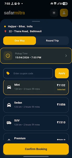 Safar Mitra Screenshot 2