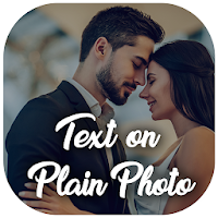 Write text on plain photo