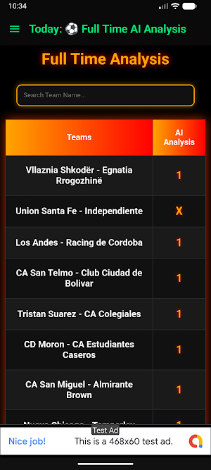 Correct Score VIP Analysis Screenshot 3