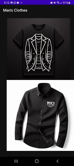 Men's Clothes Screenshot 2