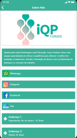IQP CURSOS Screenshot 1