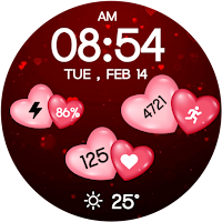 Animated Valentine WatchFace