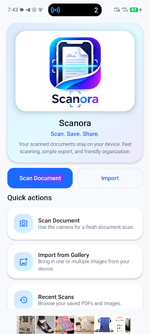 Scanora Scan & PDF Screenshot 2