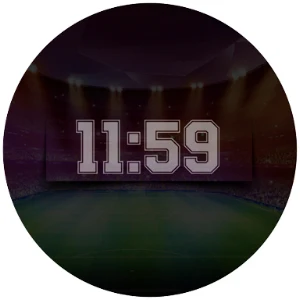 Watch Face Wear OS Football Screenshot 3