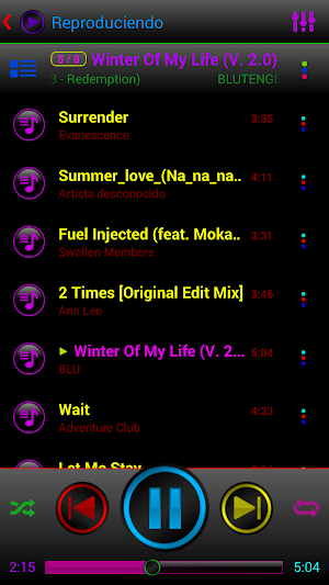 SKIN PLAYERPRO ELEGANT COLORS Screenshot 1
