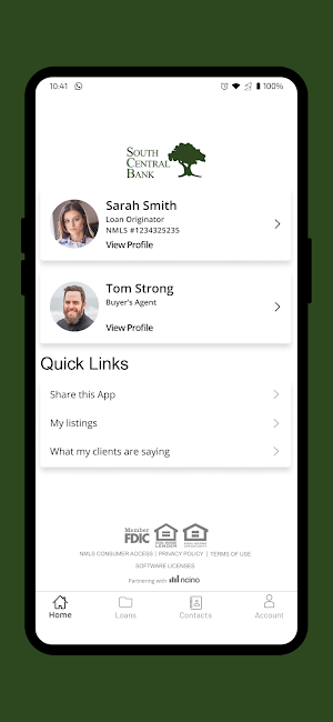 South Central Bank Home Loans Screenshot 0