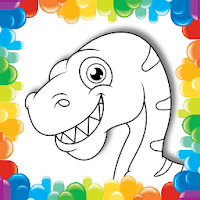 Dinosaur Coloring Pages for Kids - 🦖🦄🎨🖍️ 🆓