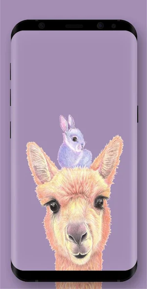 Cute Llama Wallpapers Screenshot 3