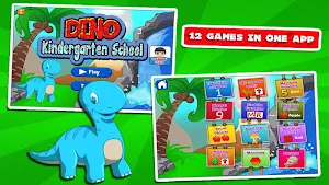 Dino Kindergarten Fun Games Screenshot 0