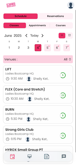 Ladies Bootcamp Screenshot 0
