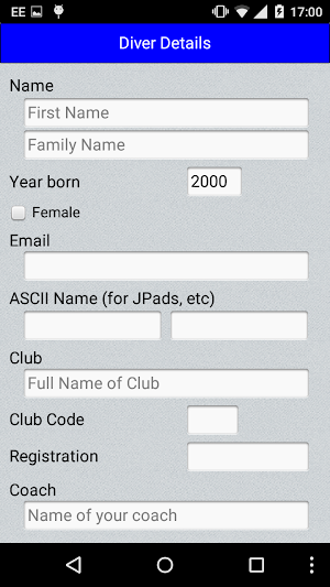 ADiveSheets Screenshot 1