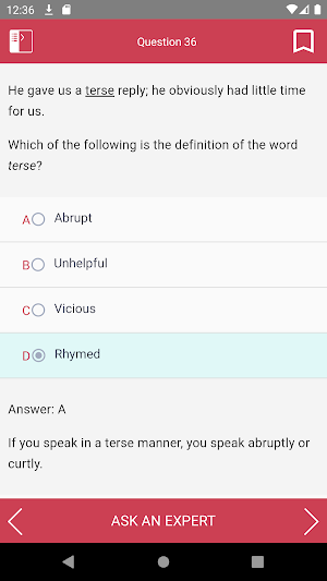 5 TEASE Practice Tests Screenshot 2