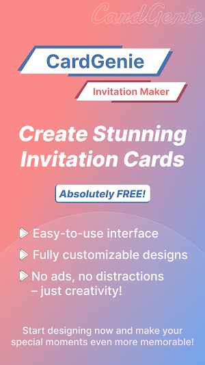 Invitation Design & Card Maker Screenshot 1